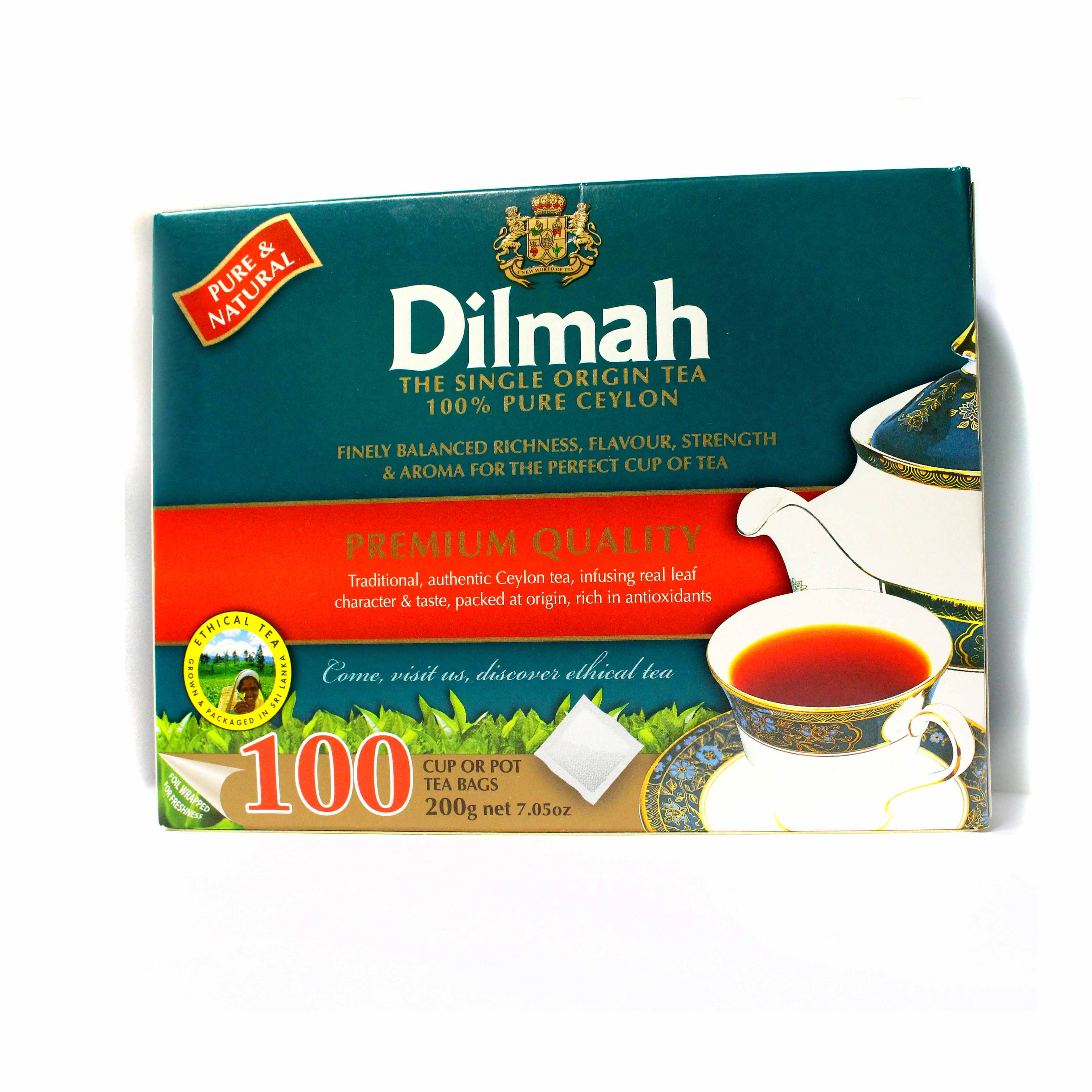 Dilmah Tea 100 Bags Fresh Fruit and Vege Ltd